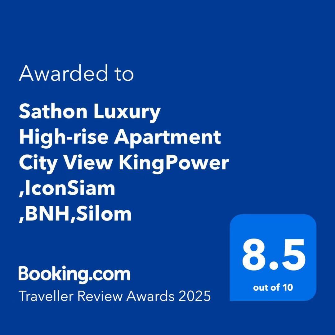 Sathon Luxury High-Rise Apartment City View Kingpower ,Iconsiam ,Bnh,Silom Bangkok Exterior foto